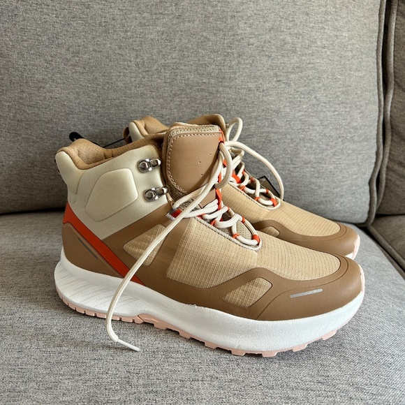 NWOT Avia Trail/Athletic Brown & Orange High Top Sneakers Sz. 9 - Picture 5 of 5